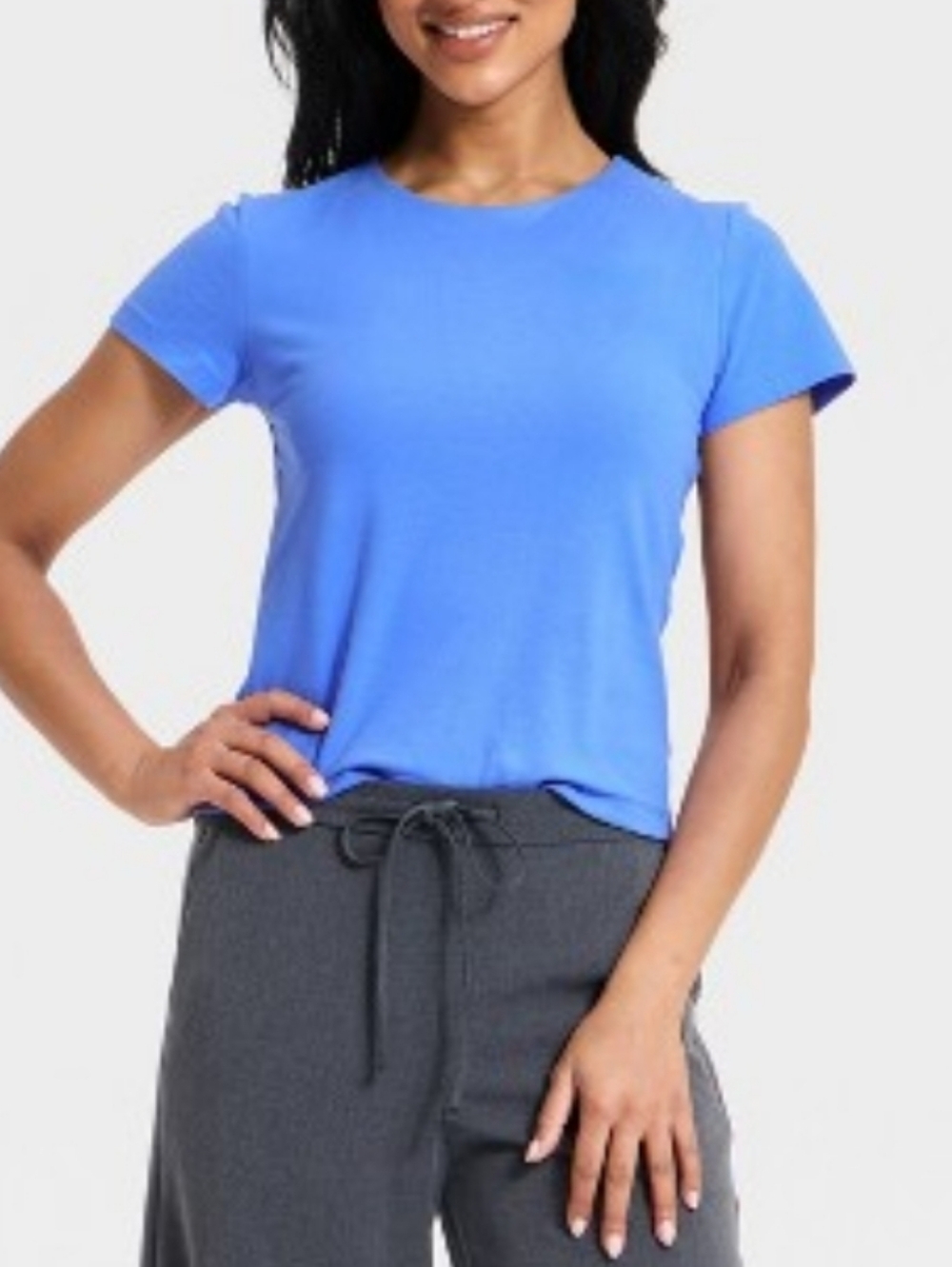 A New Day Slim Fit Ribbed Tee